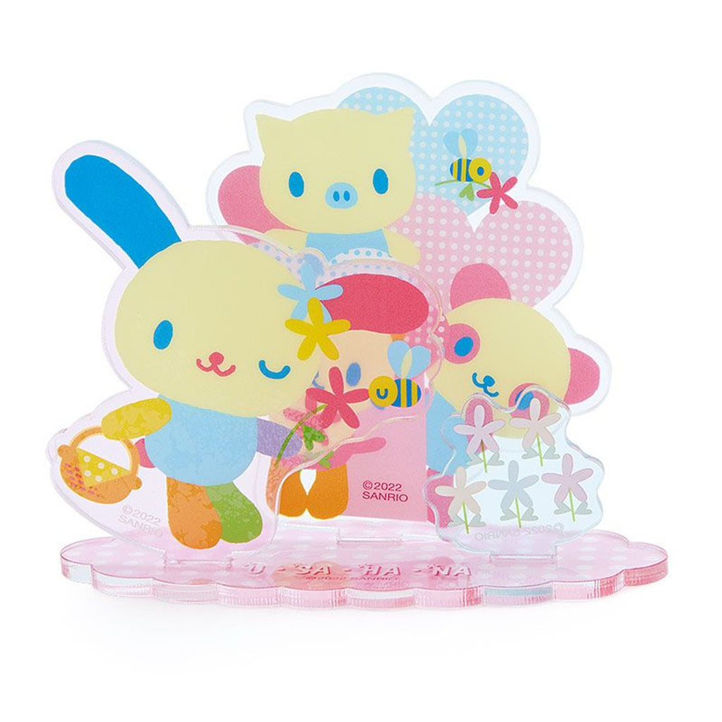 Sanrio Acrylic Stand Usahana (Sanrio Heisei Design)