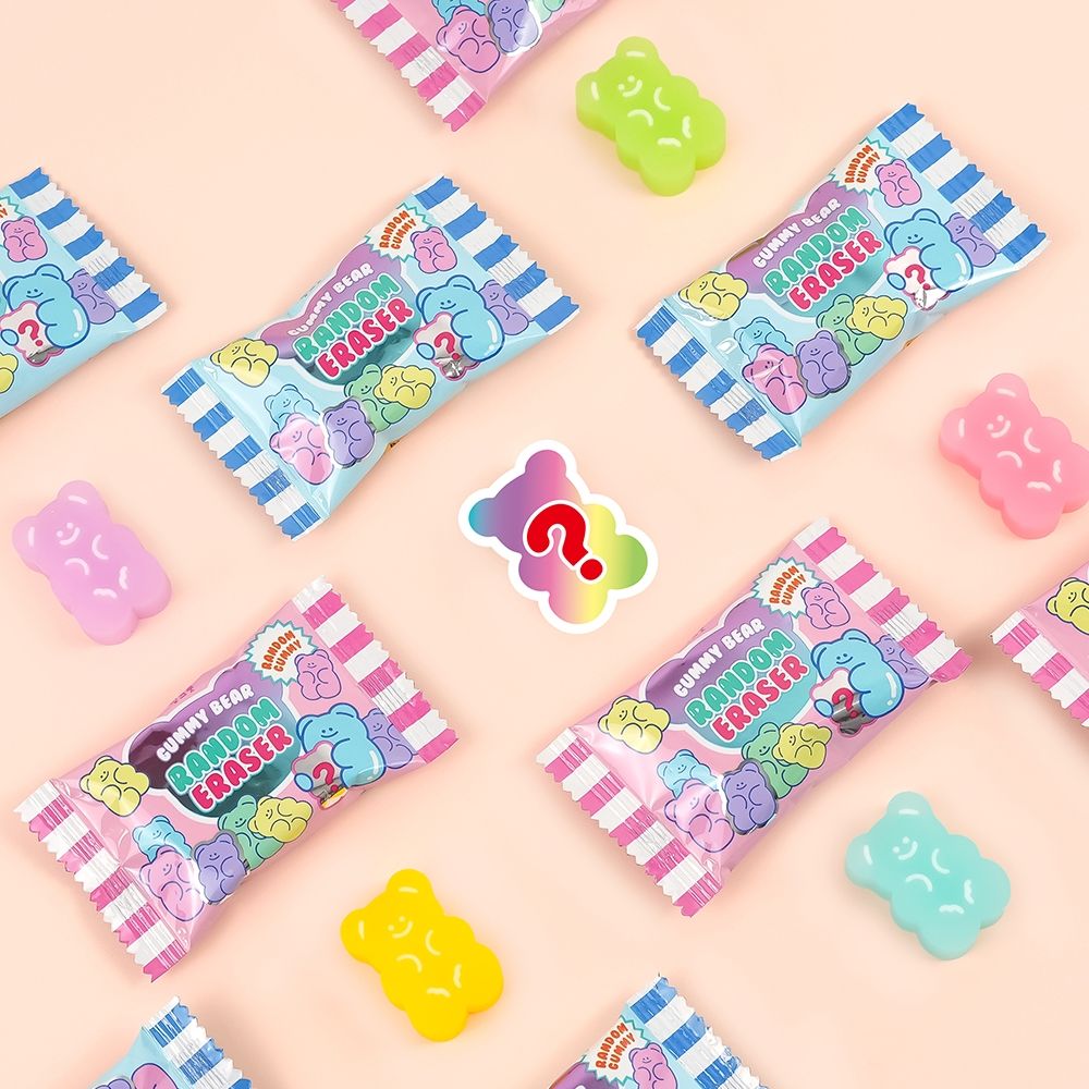 PINKFOOT - Bear Jelly Erasers