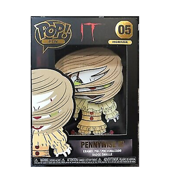 Pennywise with wig (Chase) #05 Funko Pop! Pin Horror