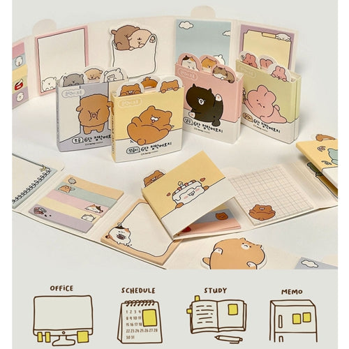 SOONDEOK CREW 6-SIDED STICKY MEMO PAD