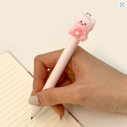 CAT WITH CHERRY BLOSSOM MECH PENCIL