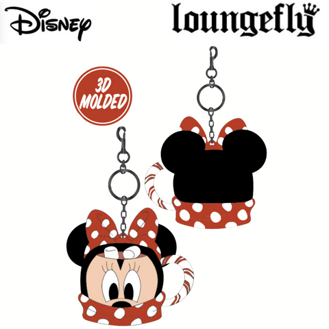 Loungefly Disney Minnie Cocoa 3D Molded Keychain