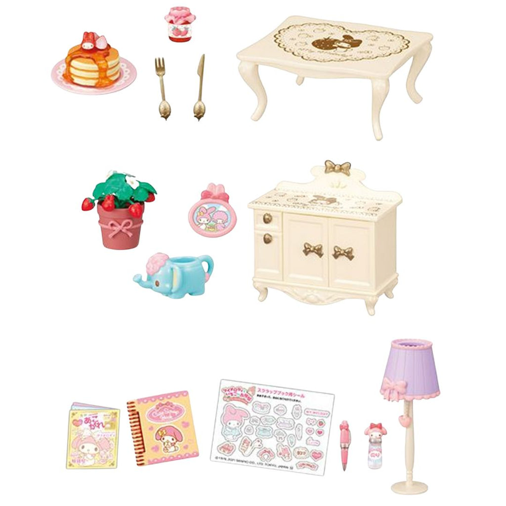 Re-ment My Melody's Strawberry Room