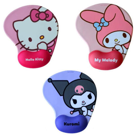 SANRIO CHARACTERS WRIST SUPPORT MOUSE PAD