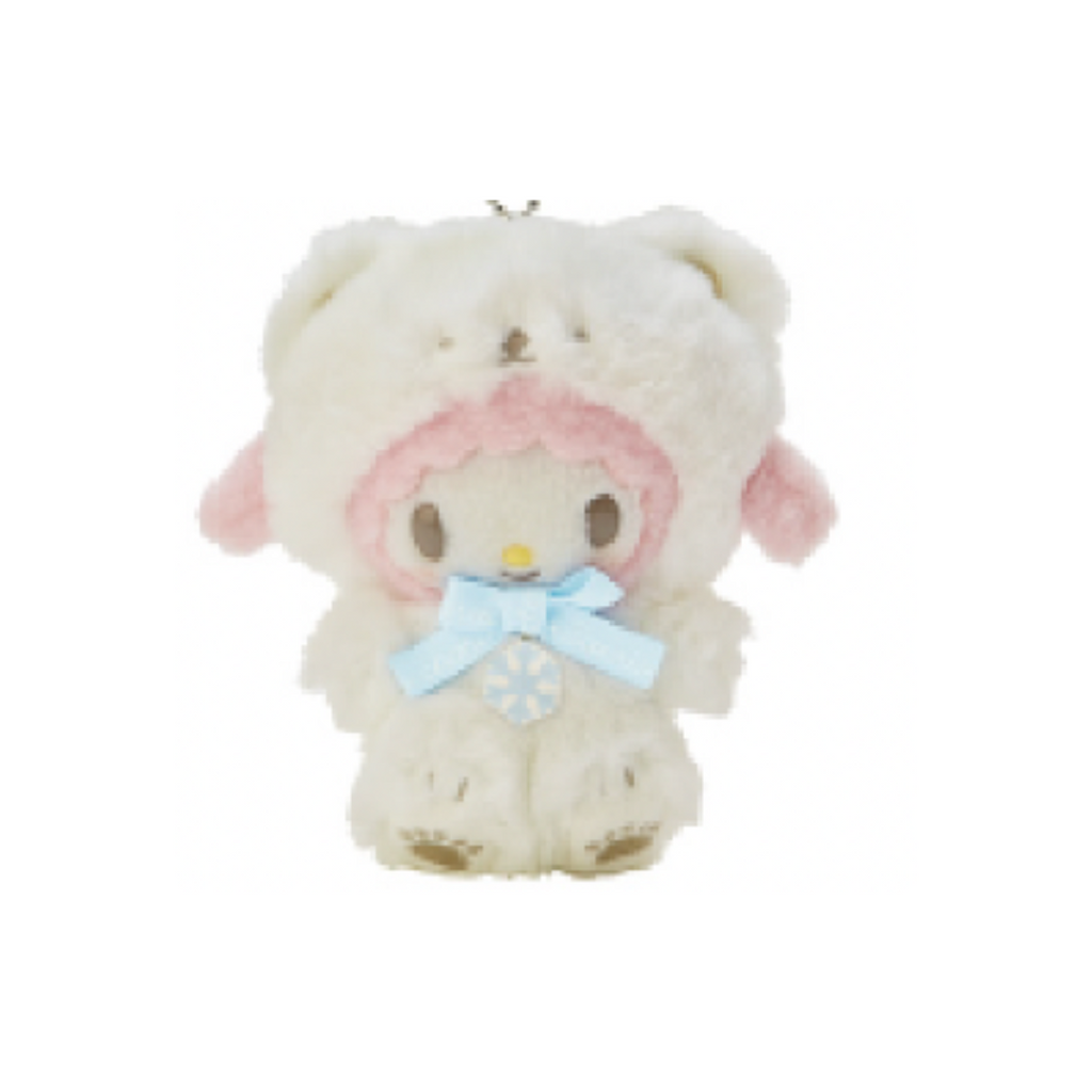 My Sweet Piano Bear Outfit Keychain