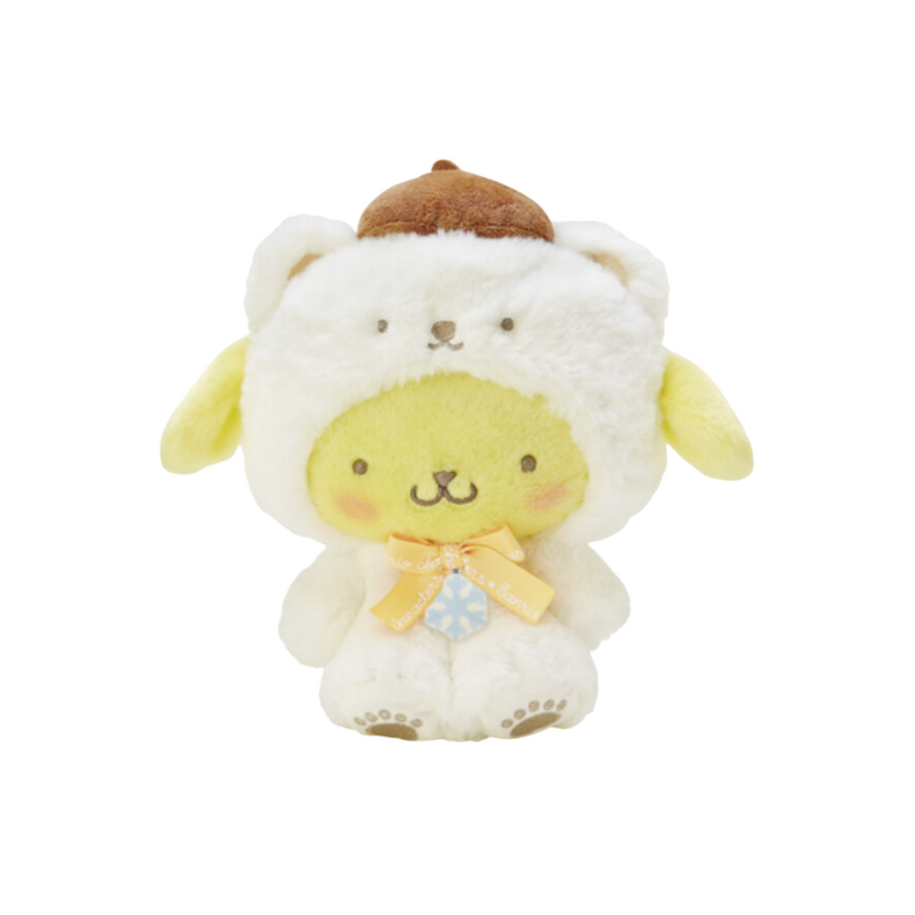 Pompompurin Bear Outfit Keychain