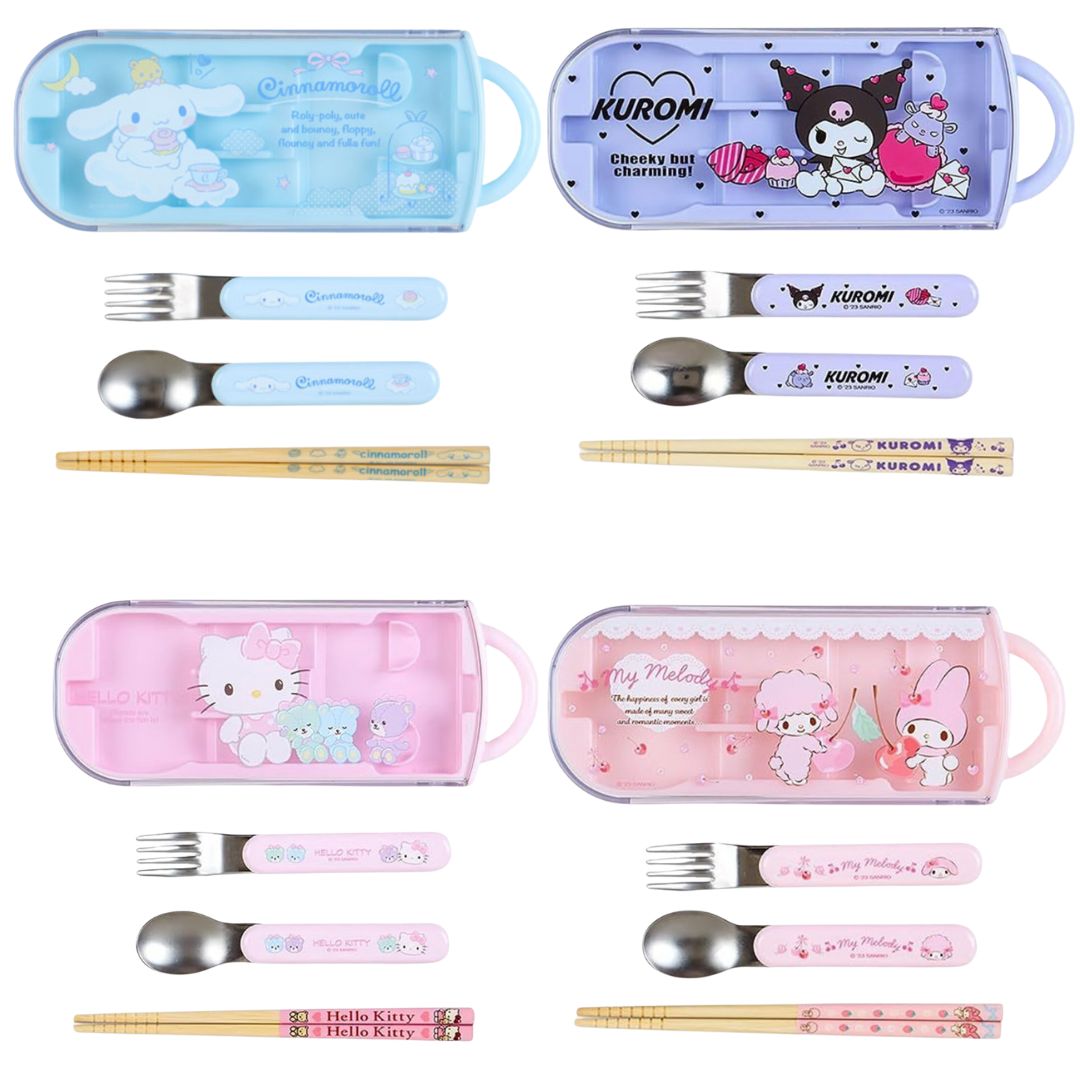 Kuromi Kids Spoon & Fork Set