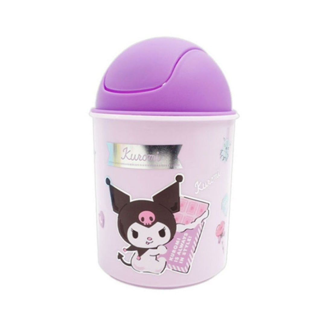 SANRIO DESK TRASH CAN WITH SWING LID