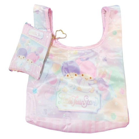 LITTLE TWIN STARS Pink Candy ECO BAG