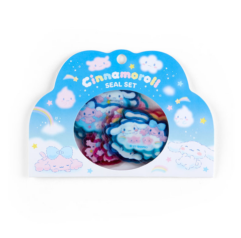 Japan Sanrio Original Sticker Pack - Cinnamon & Poron and Cloud Siblings