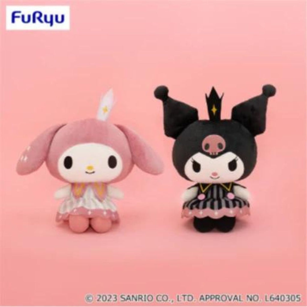 Sanrio Characters My Melody & Kuromi Antique Queen plush