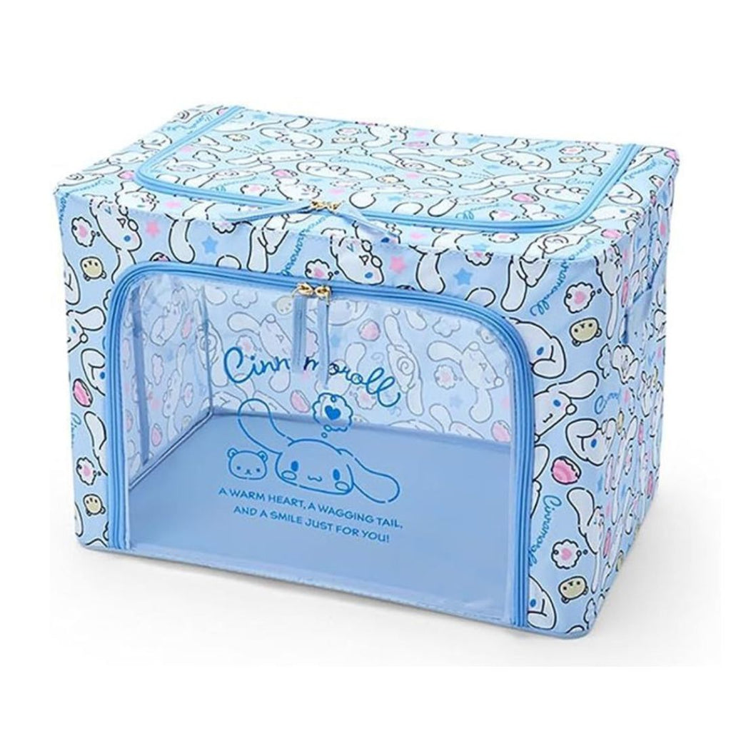 Sanrio Stackable & Foldable Storage Case with Window - Cinnamoroll