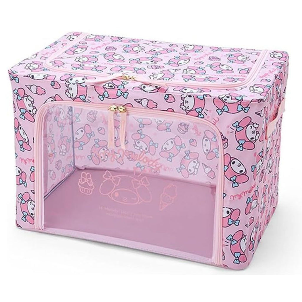 Sanrio Stackable & Foldable Storage Case with Window - My Melody
