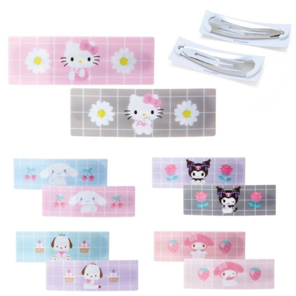 Sanrio Square Hair clips set of 2