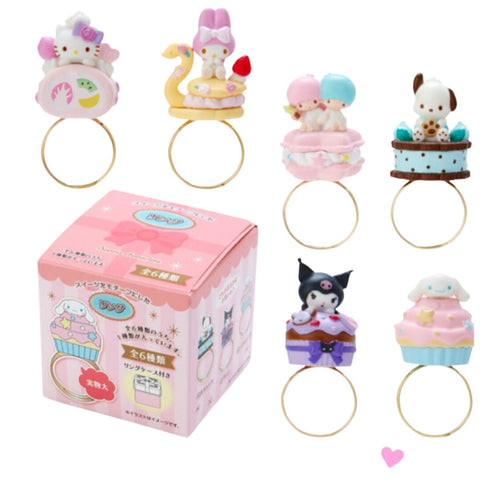 Sanrio  Secret Sweets Ring Blind Box