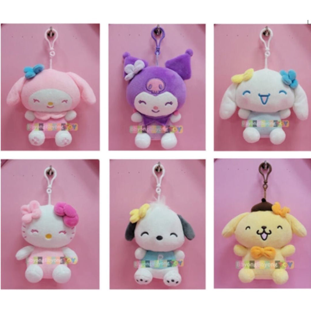 SANRIO PASTEL BACKPACK KEYCHAIN