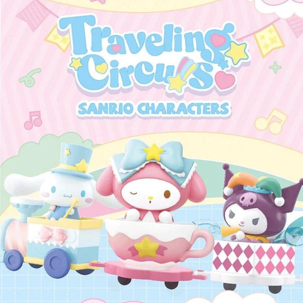 Sanrio Characters Traveling Circus Mini Figure Playset Blind Box Toys