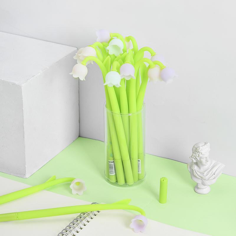 LILY OF THE VALLEY FLOWER COLOR CHANGING GEL PEN