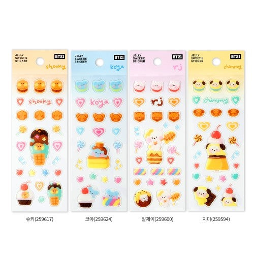 BT21 JELLY SWEETIE STICKER