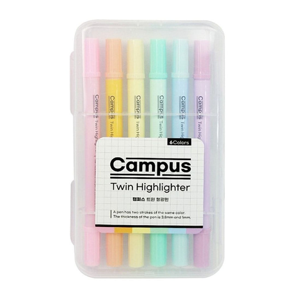 Campus Twin Highlighter Set