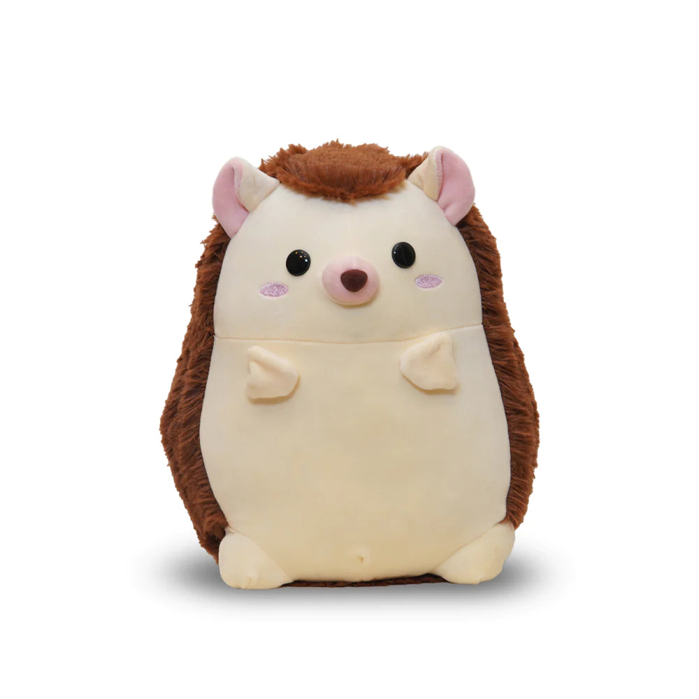 Brown Hedgehog Plush Stuffed Animal
