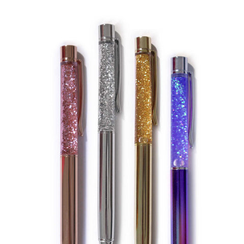 Fancy pants pen – glitter set of 4