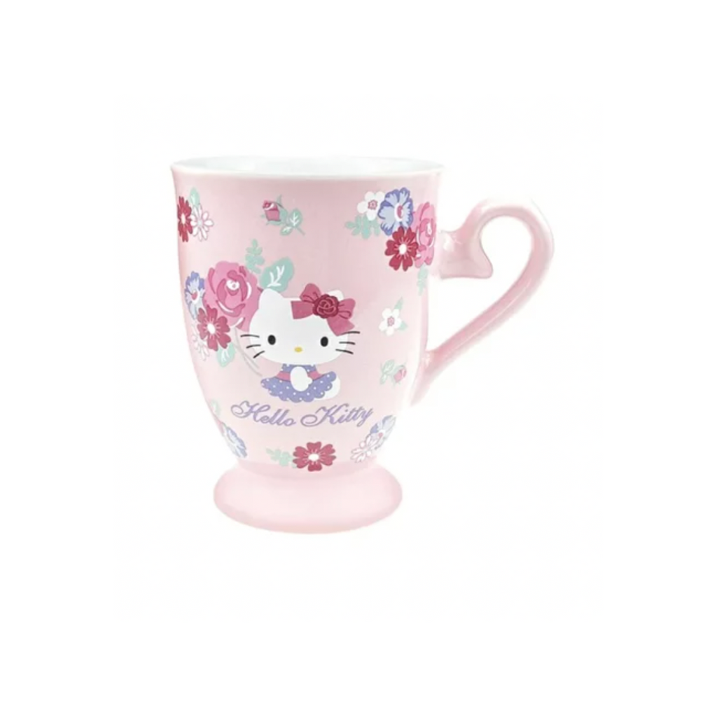 Hello Kitty Ceramic Teacup Flower World