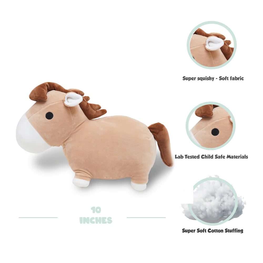 Brown Pony Horse Plush Stuffed Animal
