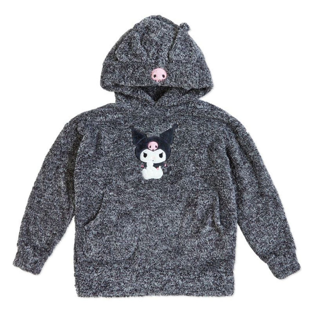 Sanrio Fluffy Hoodie - KUROMI