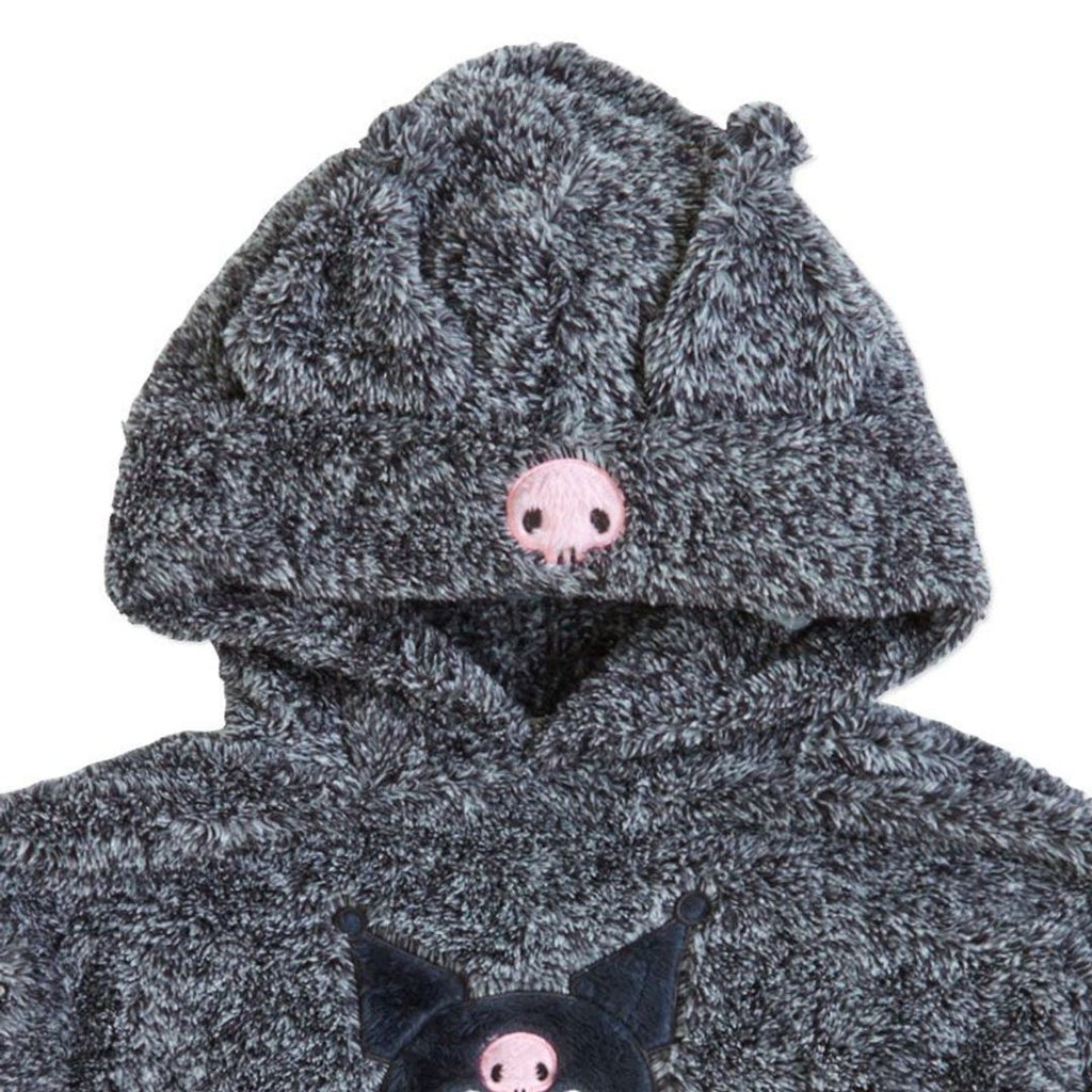 Sanrio Fluffy Hoodie - KUROMI
