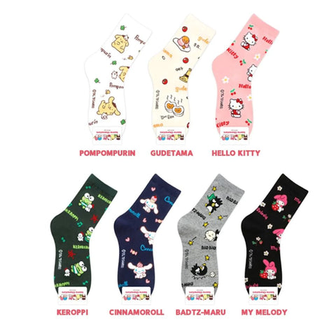 SANRIO MID CREW SOCKS