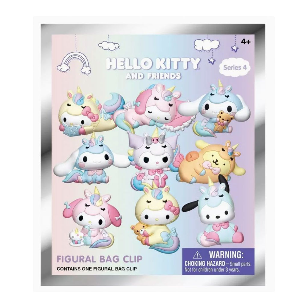 Hello Kitty Series 4 3D Foam Bag Clip Blind Bag