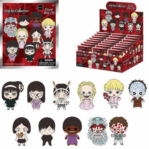 Junji Ito Series 1 3D Foam Bag Clip Mystery Pack [1 RANDOM Figure]