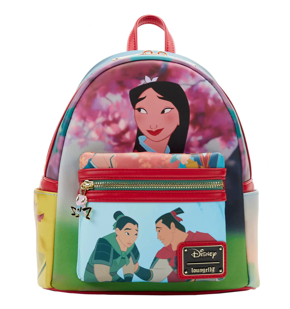 Loungefly Disney Mulan Princess Scene Mini Backpack