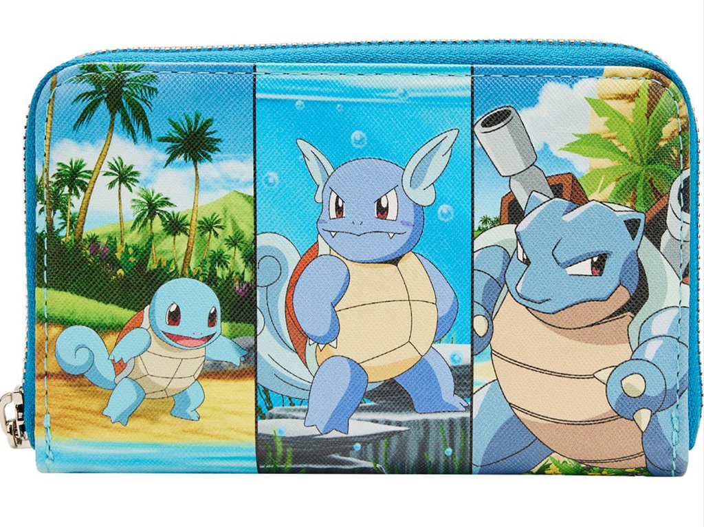 Pokemon Pikachu Pichu Print Zip-Around Wallet
