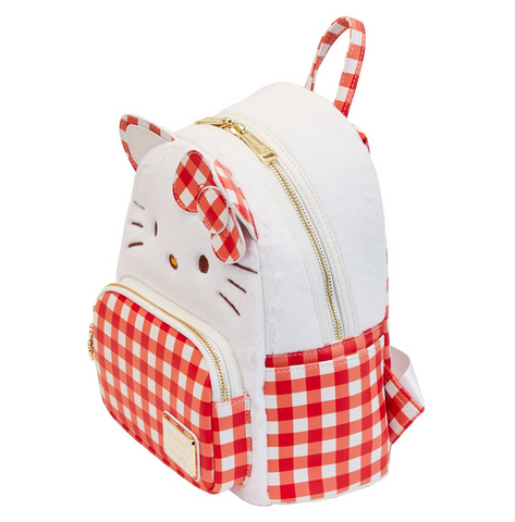 Loungefly Sanrio Hello Kitty Gingham Cosplay Mini-Backpack