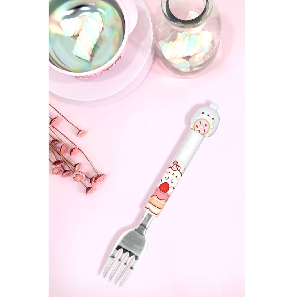 MOLANG FIGURE SPOON & FORK SET
