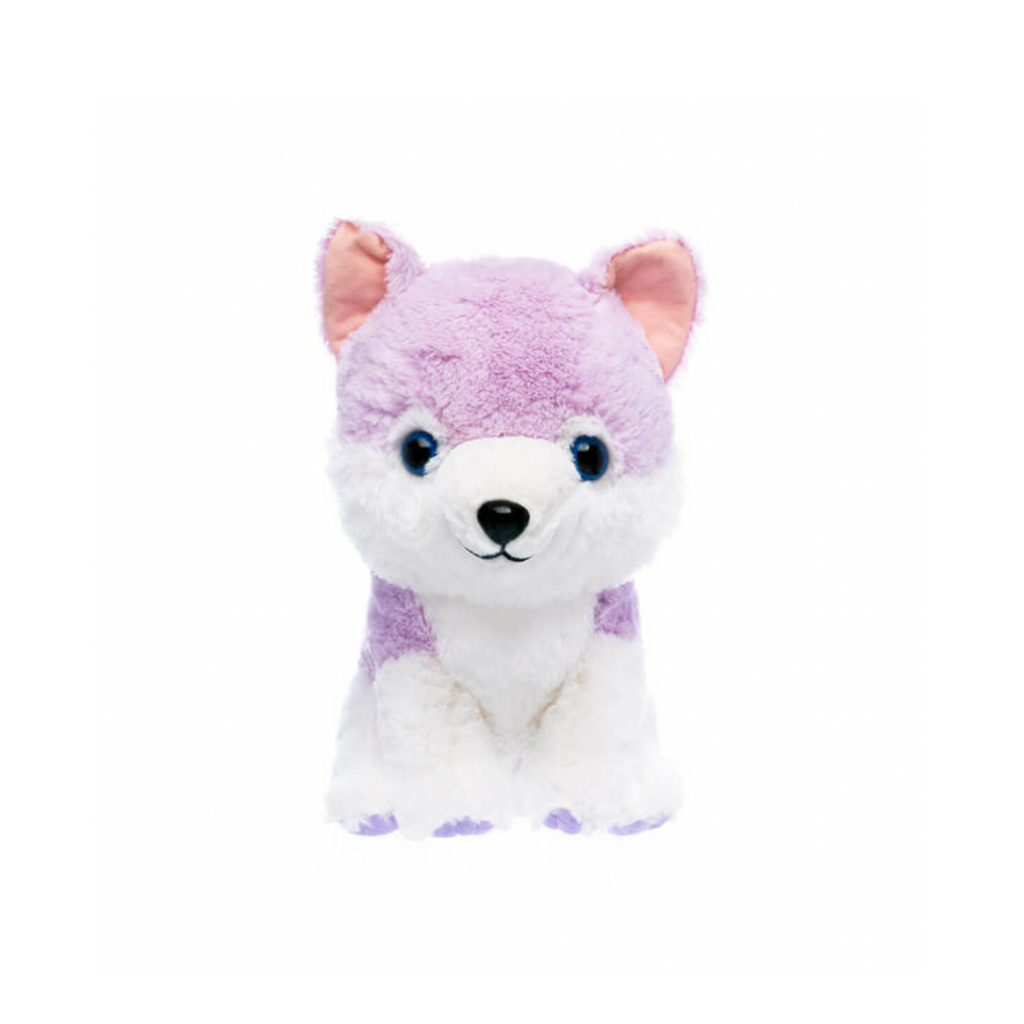 Amuse Lavender Wolf Plush