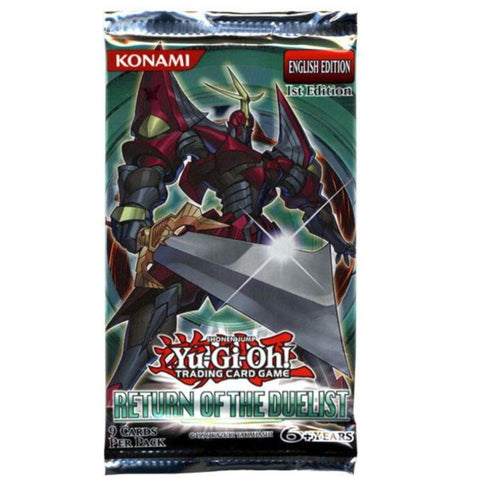 YU-GI-OH PLAYING CARDS RETURN OF DUELIST
