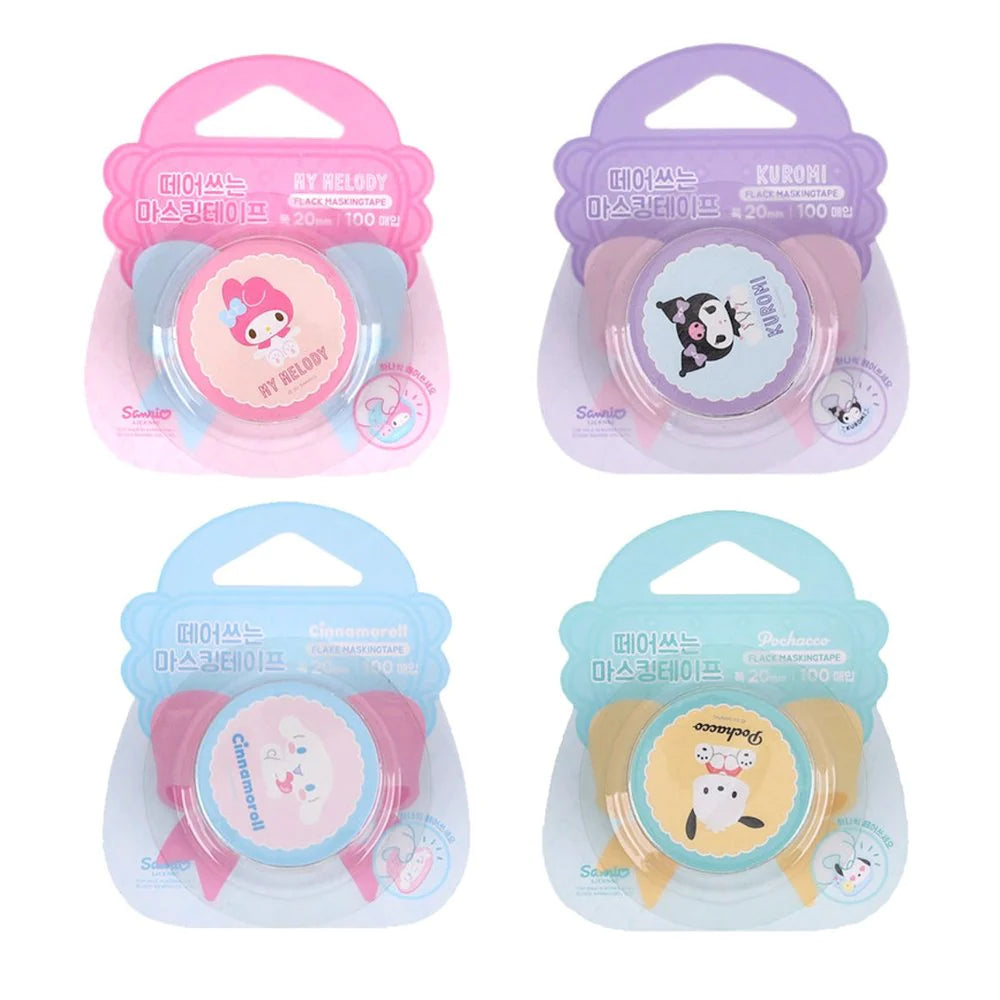 SANRIO CHARACTERS MASKING TAPE